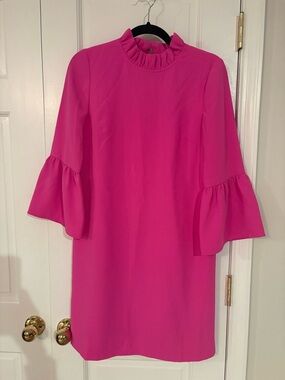 J.Crew pink dress.